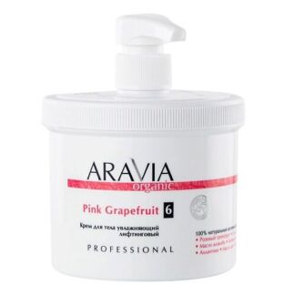 ARAVIA ORGANIC Крем для тела увлажняющий лифтинговый Pink Grapefruit