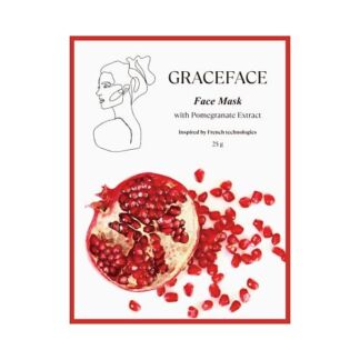 GRACE FACE Тканевая маска для лица увлажняющая и Восстанавливающая с экстра