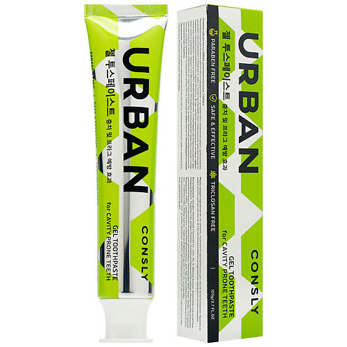 CONSLY Зубная паста гелевая реминерализующая Urban Gel Toothpaste CNS958305 фото 1