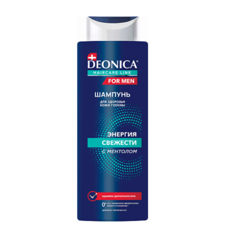 Deonica DEONICA FOR MEN Шампунь для волос  Энергия свежести 380.0