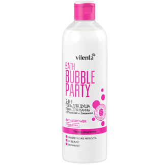 VILENTA Гель для душа BATH BUBBLE PARTY с Малиной и Ежевикой 400.0