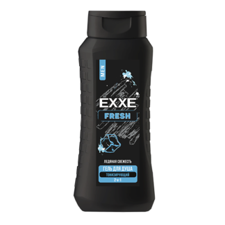 EXXE Гель для душа 2 в 1 Men Fresh Ледяная свежесть 400.0