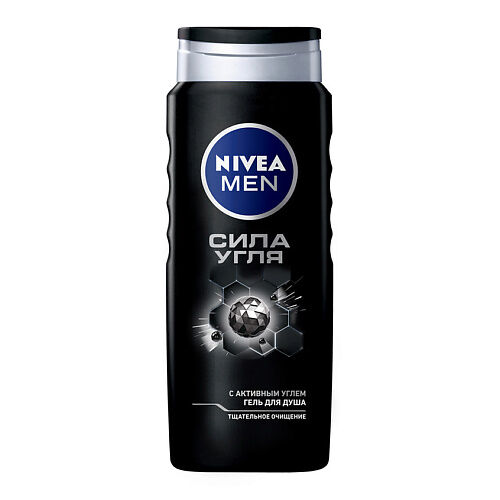 NIVEA MEN Гель для душа "Сила угля" NIV994327 фото 1