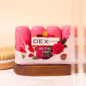 DEXCLUSIVE Мыло туалетное твёрдое Лепестки роз и молоко Rose Petals Milk Be DEX000013 фото 2