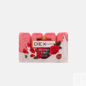 DEXCLUSIVE Мыло туалетное твёрдое Лепестки роз и молоко Rose Petals Milk Be DEX000013 фото 3