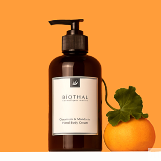 BIOTHAL Крем для тела и рук Герань Мандарин с витамином E Geranium & Mandar