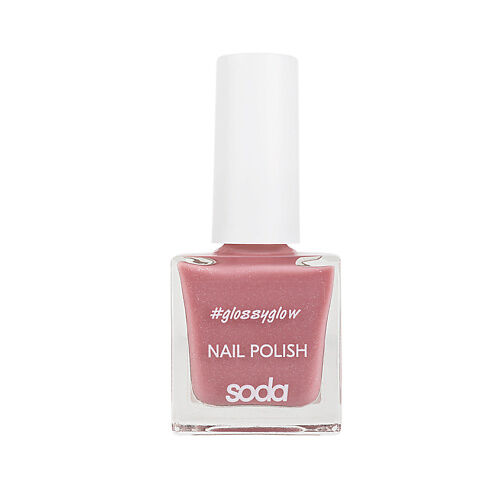 SODA Лак для ногтей NAIL POLISH #glossyglow SOD412002 фото 1