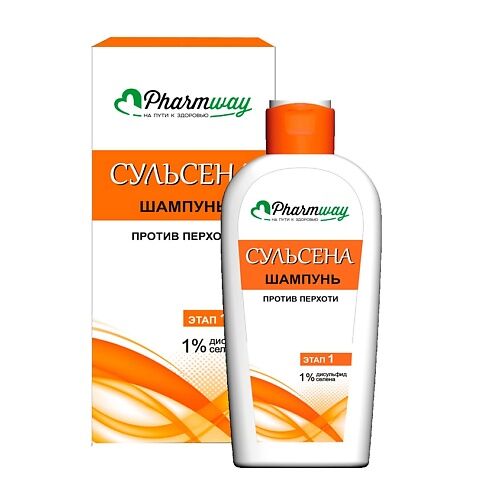 ВИТЭКС Pharmway сульсена Шампунь  против перхоти 1% MPL031341 фото 1