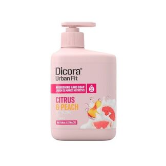 DICORA URBANFIT Жидкое мыло Vitamin C Citrus & Peach (цитрус и персик) 500.