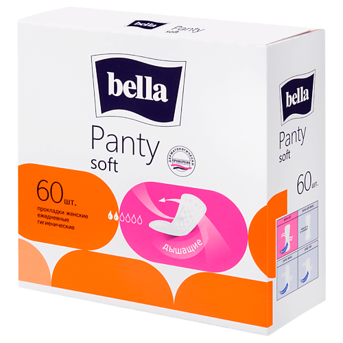 BELLA Прокладки ежедневные Panty Soft 60.0 MPL056822 фото 1