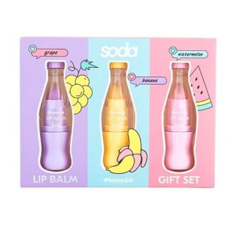 SODA Подарочный набор LIP BALM GIFT SET #happylips