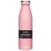 Бутылка стальная Sistema Hydrate 0,5 л фото 1