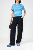 Футболка хлопковая в полоску Esprit Casual фото 2