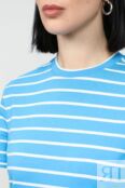 Футболка хлопковая в полоску Esprit Casual фото 4
