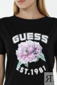 Футболка хлопковая с принтом Guess фото 4