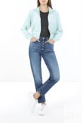 Джинсы с эффектом потертости Guess фото 2