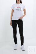 Футболка хлопковая с принтом LEVI'S фото 2