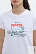 Футболка хлопковая с принтом LEVI'S фото 4