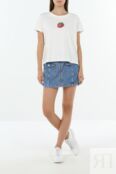 Футболка хлопковая с принтом LEVI'S фото 2