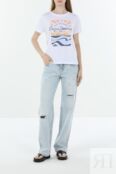Футболка хлопковая с принтом PEPE JEANS фото 2