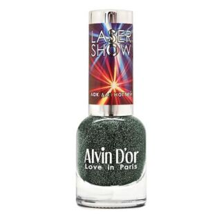 ALVIN D’OR Лак для ногтей LASER SHOW, 01 Серебряный