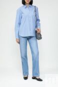 Рубашка хлопковая в полоску Gerry Weber фото 2