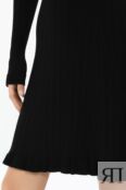 Платье трикотажное с ребристой структурой BOSS фото 4