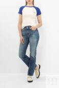 Футболка хлопковая с логотипом Guess Jeans фото 2