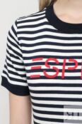 Хлопковая футболка в полоску Esprit Casual фото 4