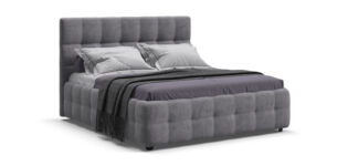 Кровать Босс 160*200 Про Велюр Royal агат NEW