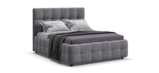Кровать Босс 140*200 Про Велюр Royal агат NEW