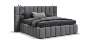 Кровать BOSS.XO 180*200 Велюр Royal агат NEW
