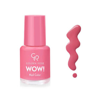 GOLDEN ROSE Лак для ногтей WOW! Nail Color
