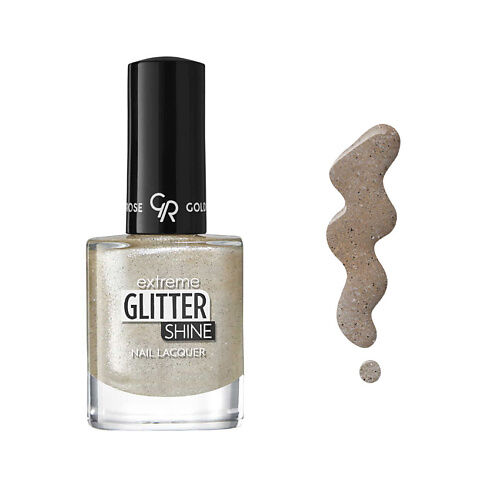 GOLDEN ROSE Гель-лак Extreme Gel Shine Nail Lacquer Glitter 10