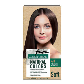 FARA Краска для волос Natural Colors Soft, 321 Темный баклажан