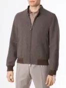 Бомбер шерстяной CANALI фото 4
