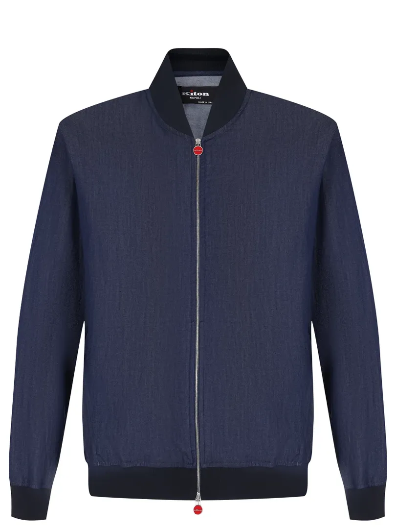 Бомбер хлопковый KITON фото 1