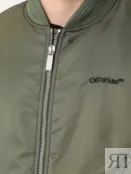 Бомбер с логотипом OFF-WHITE фото 5