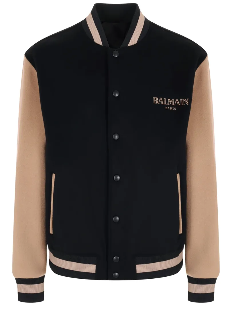 Бомбер шерстяной BALMAIN фото 1