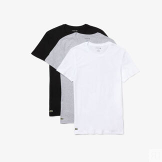 Набор мужских домашних футболок Lacoste Crew Neck (3шт.)
