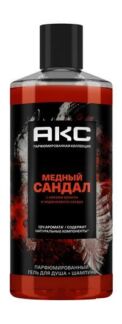 Шампунь-гель для душа с пряным ароматом AXE Медный сандал Парфюмированный ш