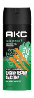 Дезодорант-аэрозоль с ароматом экзотических трав и сандала AXE Сила джунгле