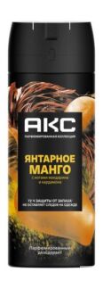 Дезодорант-аэрозоль с фруктово-древесным ароматом AXE Янтарное манго Парфюм