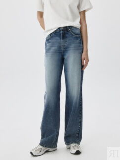 Джинсы 411 WIDE LEG TALL из органического хлопка