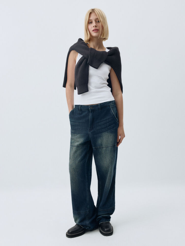 Джинсы Loose Straight фото 1