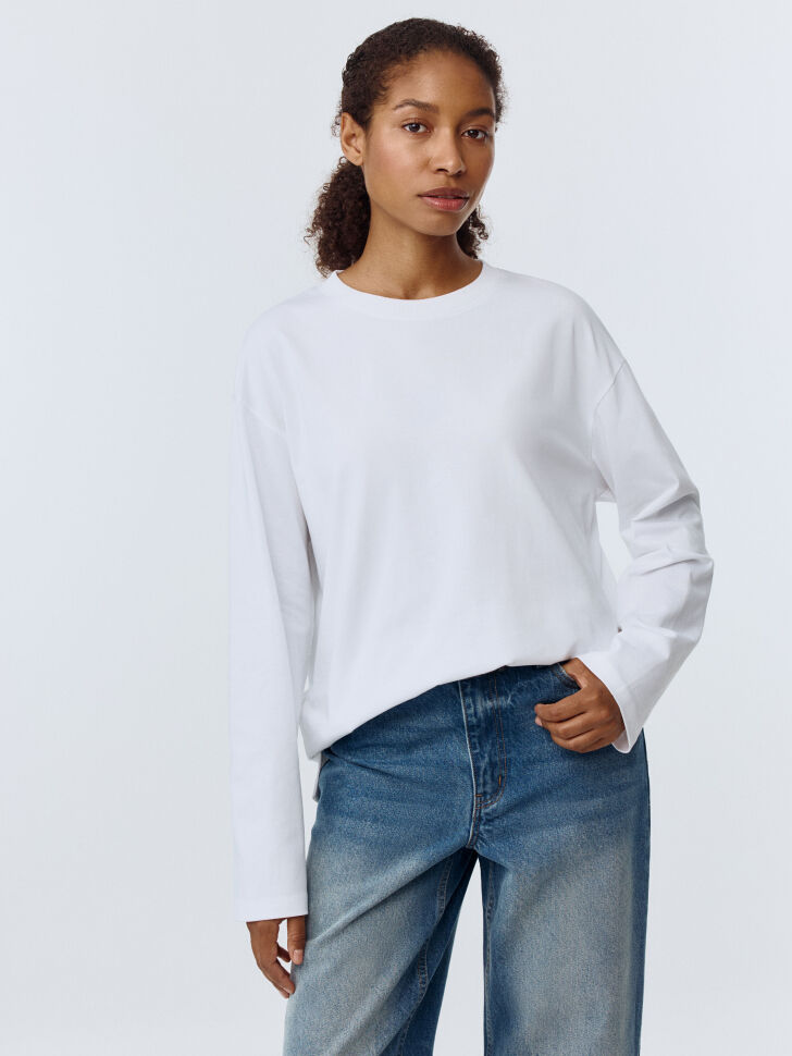 Лонгслив ANNA OVERSIZE FIT фото 1