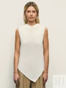 Топ из вискозы ассиметричного кроя Zarina ZR2504033306-2 фото 4