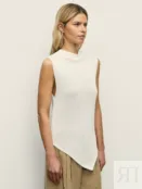 Топ из вискозы ассиметричного кроя Zarina ZR2504033306-2 фото 5