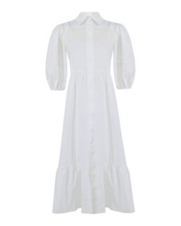 Платье 24FE6208POPLIN белый 48