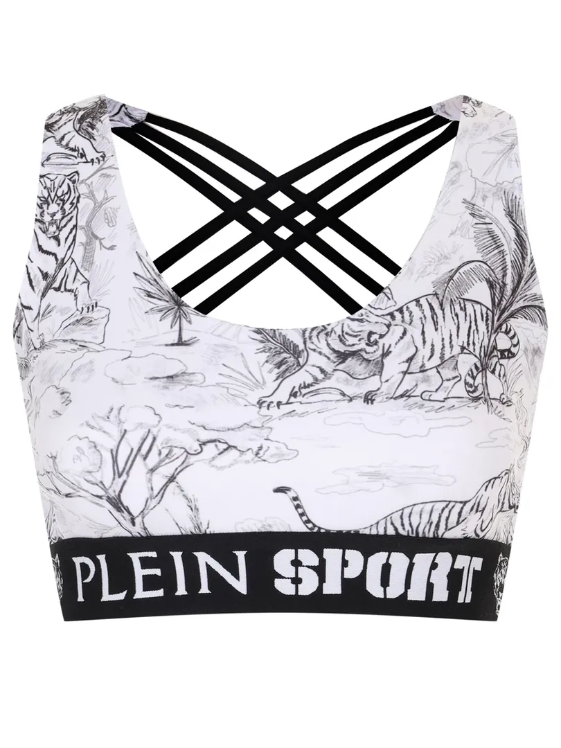 Топ с принтом PLEIN SPORT фото 1